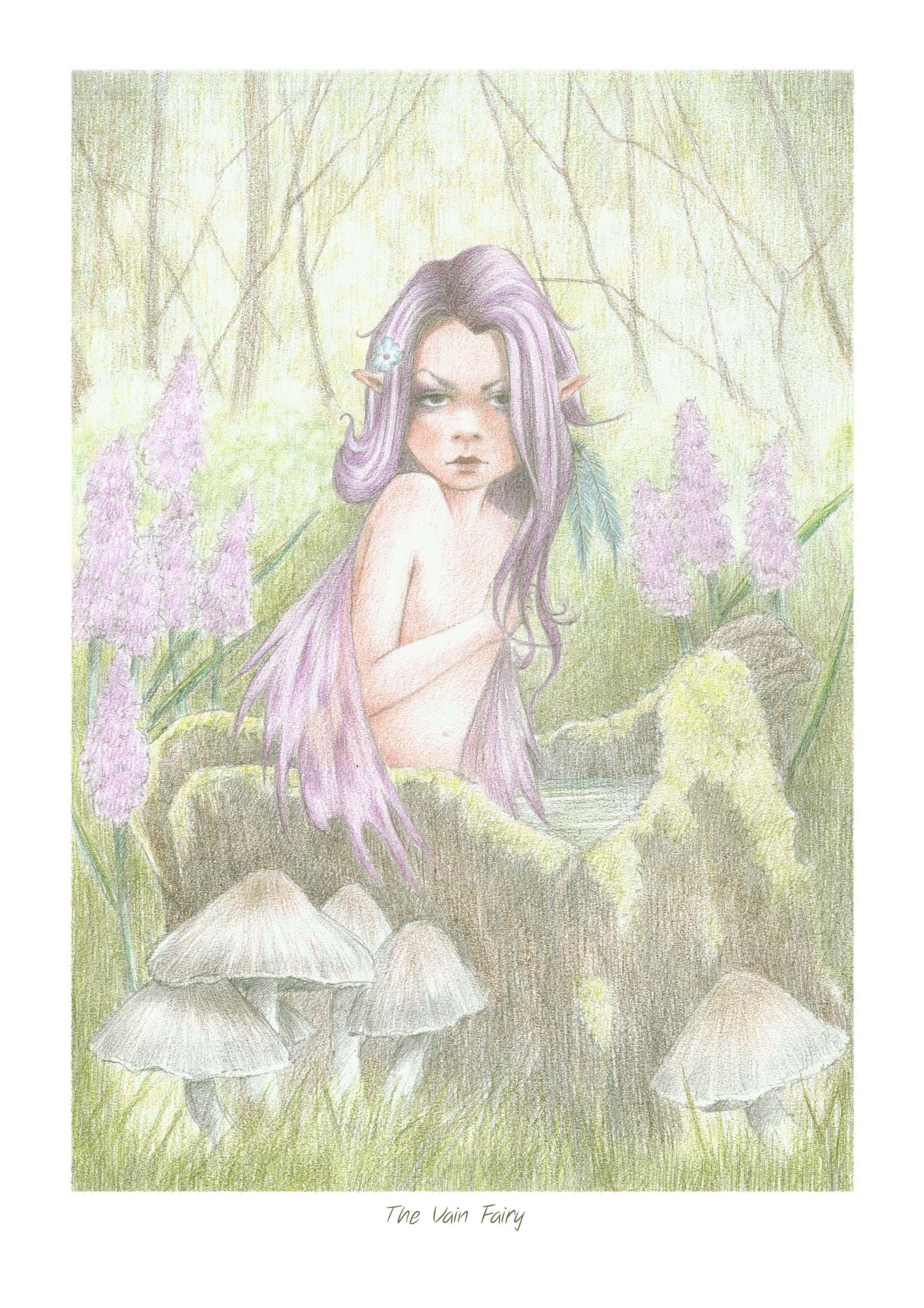 'The Vain Fairy' Open Edition Print