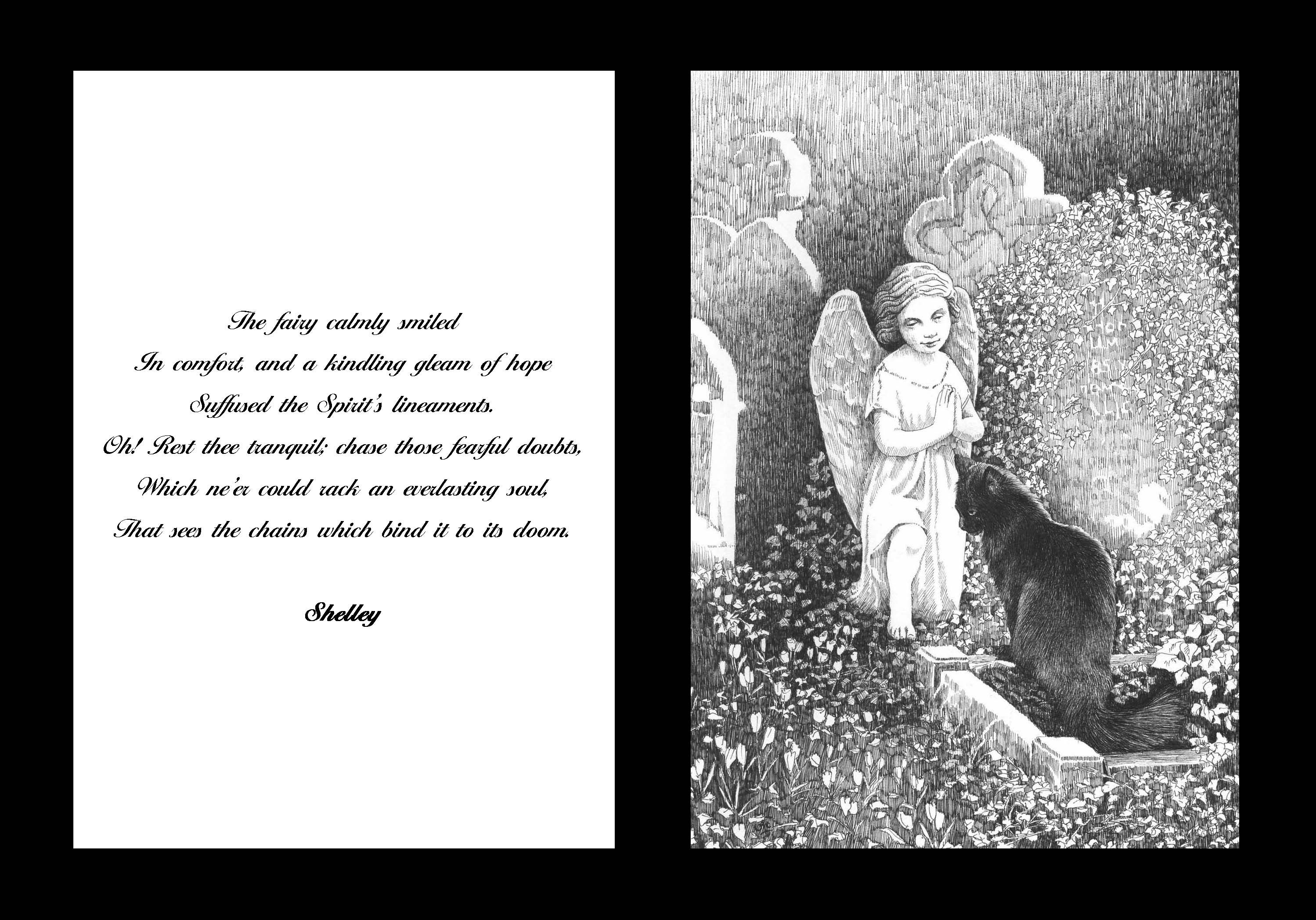 'THE FAIRY' MOUNTED OPEN EDITION PRINT AND ACCOMPANYING VERSE