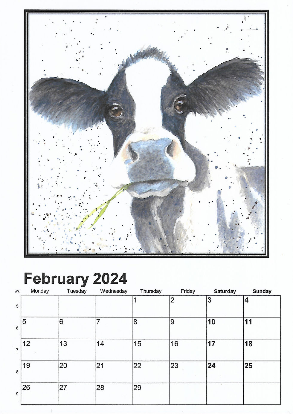 Thumbnail: 2024 Wildlife Wall Calendar