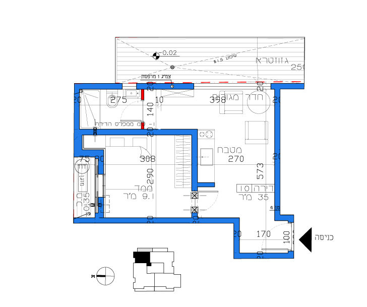 תמונה ממוזערת: App 10 | Appartement  | 2Pièces | 35m² | 10m² de terrasse