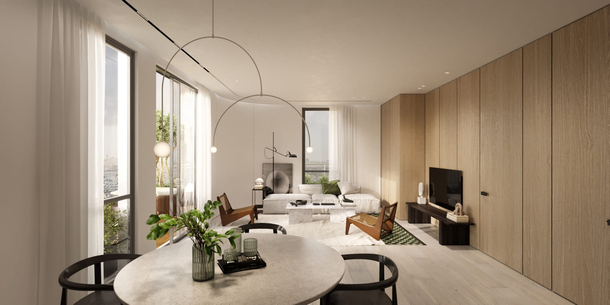 App 9 |  Appartement |  2.5Pièces  |  82m² | 12m² de terrasse