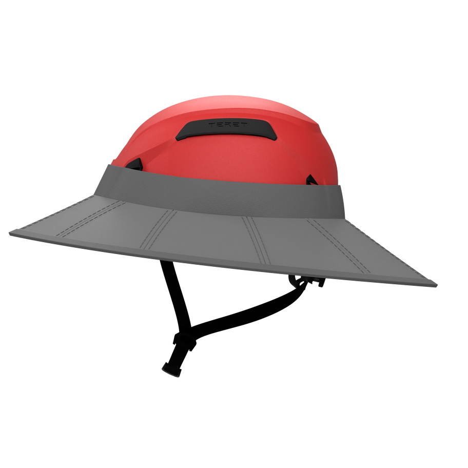 TERET Sombrero auf Helm seitenansicht