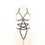 Miniatura: BODY HARNESS PENTAGRAMA