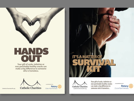 Branding campaign for Catholic Charities San Francisco