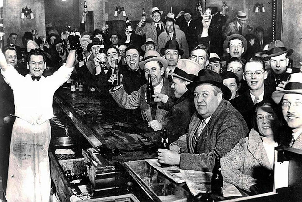 End of national prohibition.