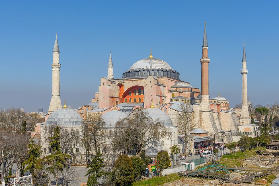Hagia Sophia, tidligere kirke i Istanbul. Af Arild Vågen. Licens: CC BY-SA 3.0