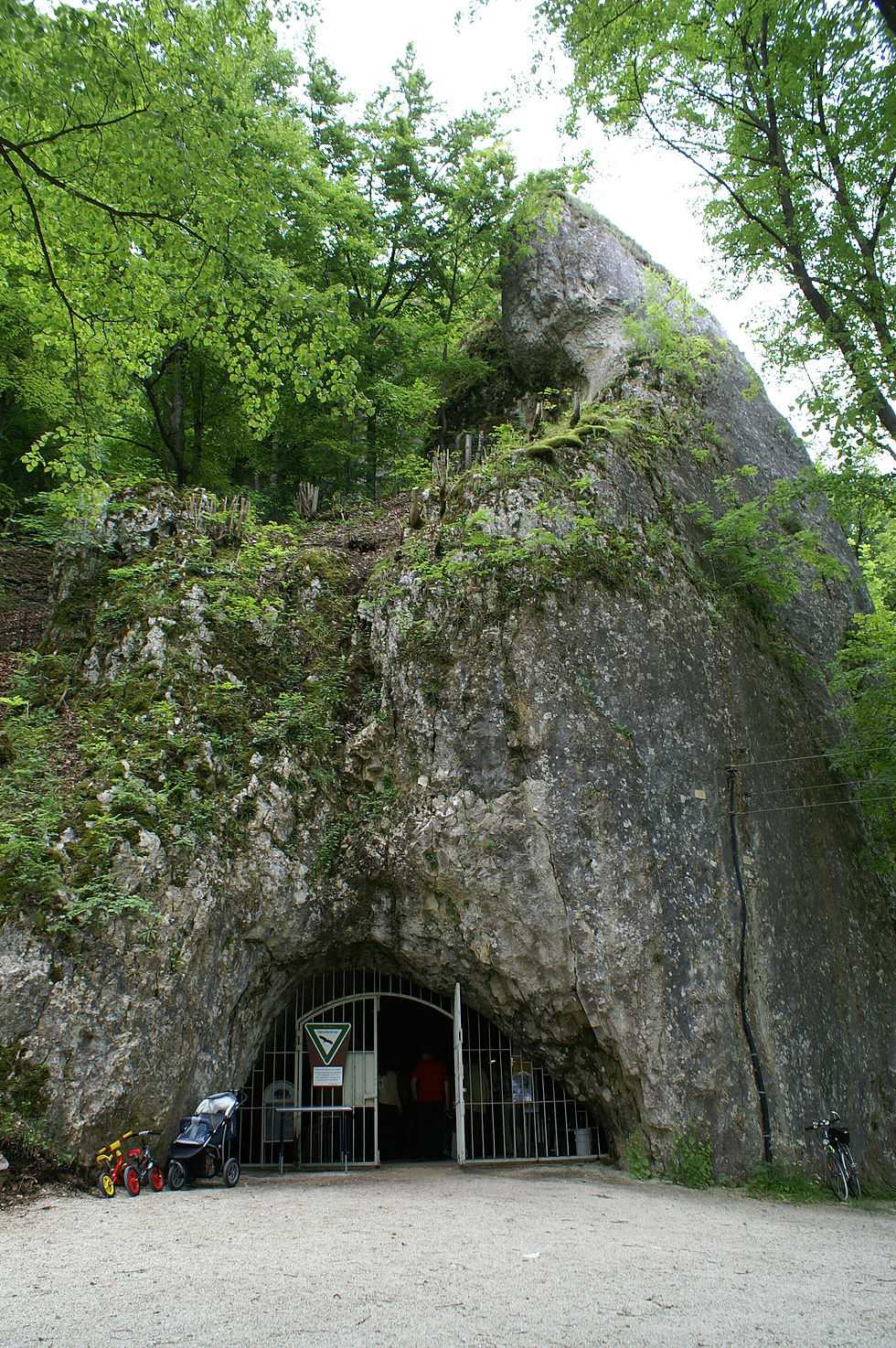 Hohle Fels grotten. Af Dr. Eugen Lehle. Licens: CC BY-SA 3.0
