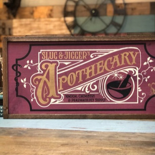 Magical Apothecary Framed