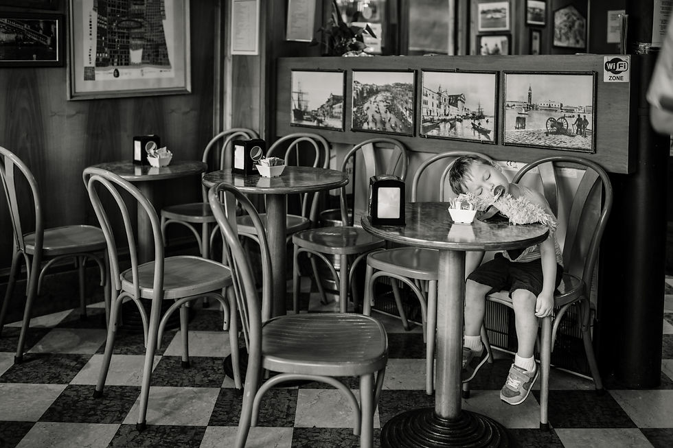 Jetlag in Italy