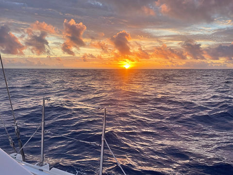 Parallax sailing to Azores