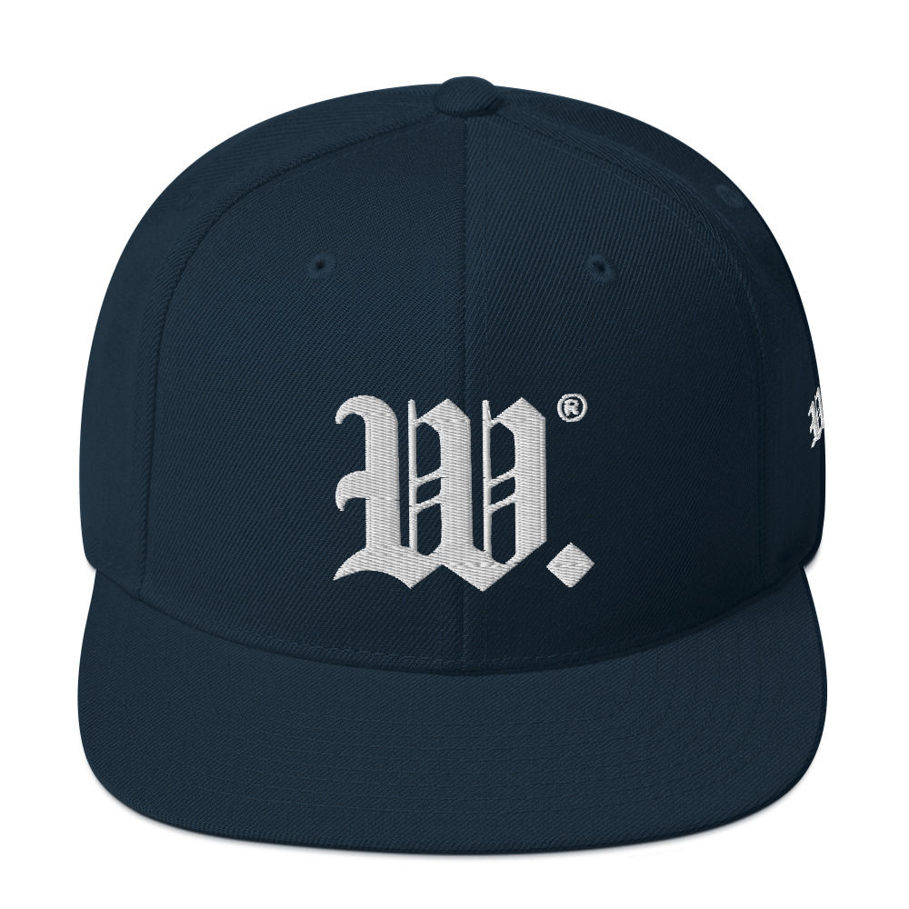 W. Single letter Team Snapback