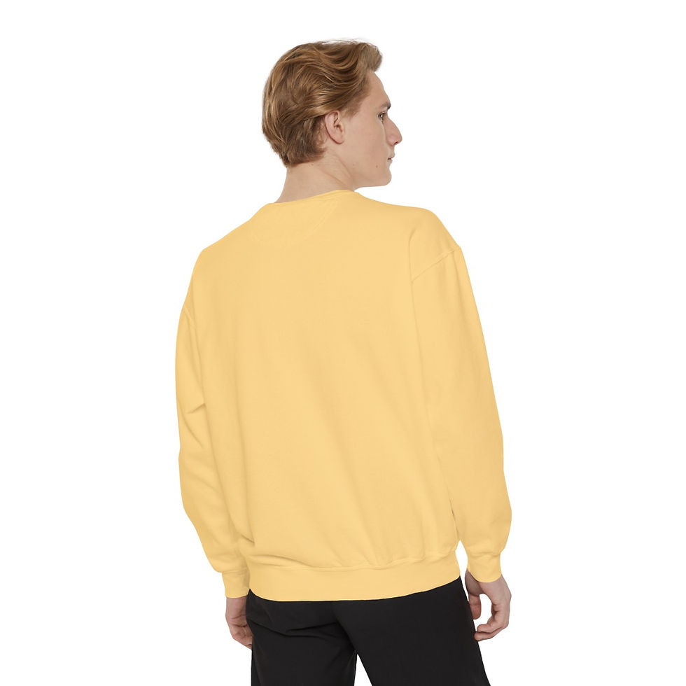 Thumbnail: MY LIFE, MY LOVE Eucharistic Unisex Garment-Dyed Sweatshirt