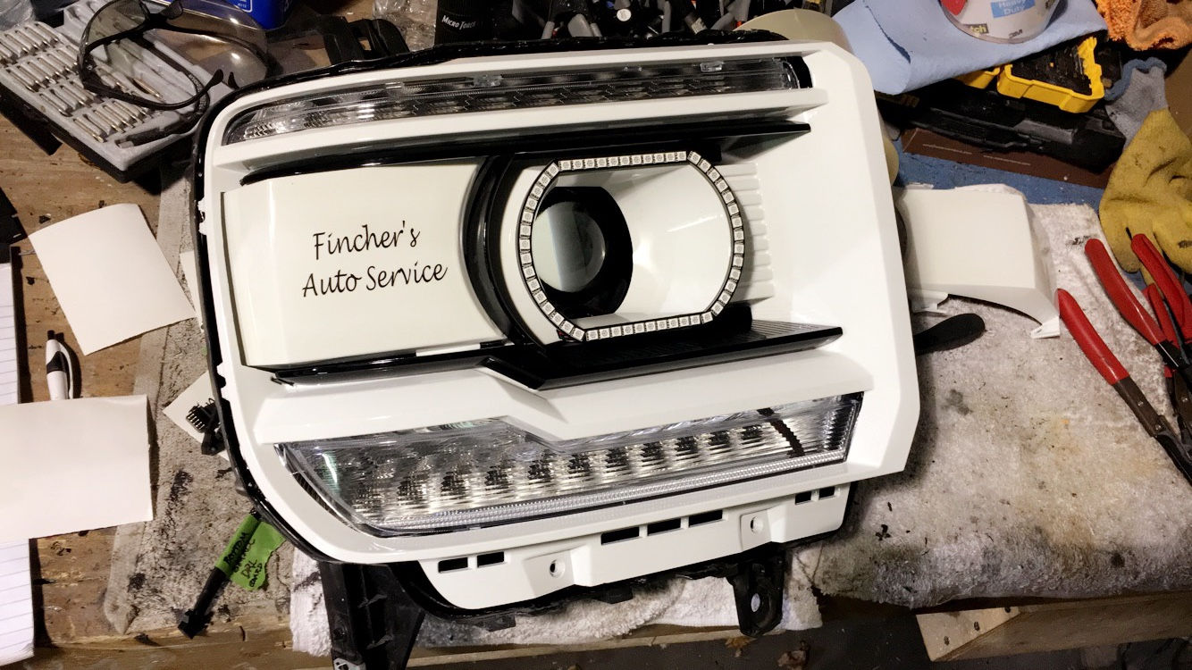 '14-'15 GMC Sierra Headlights