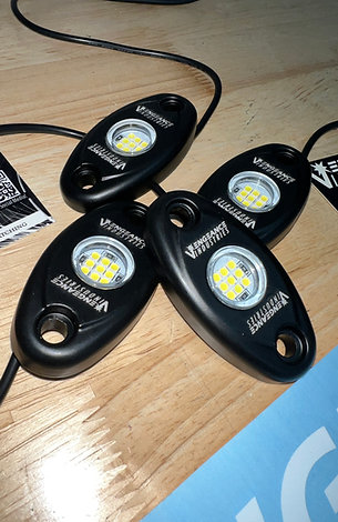 9 LED Pure White Rock Lights