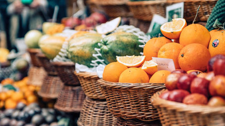 Frutas com atividades prebióticas.