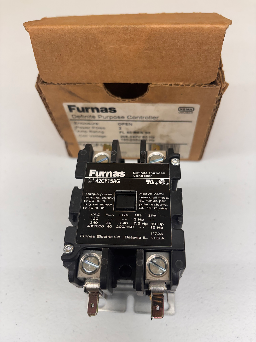 Thumbnail: 42CF15AG Furnas Definate Purpose Controller