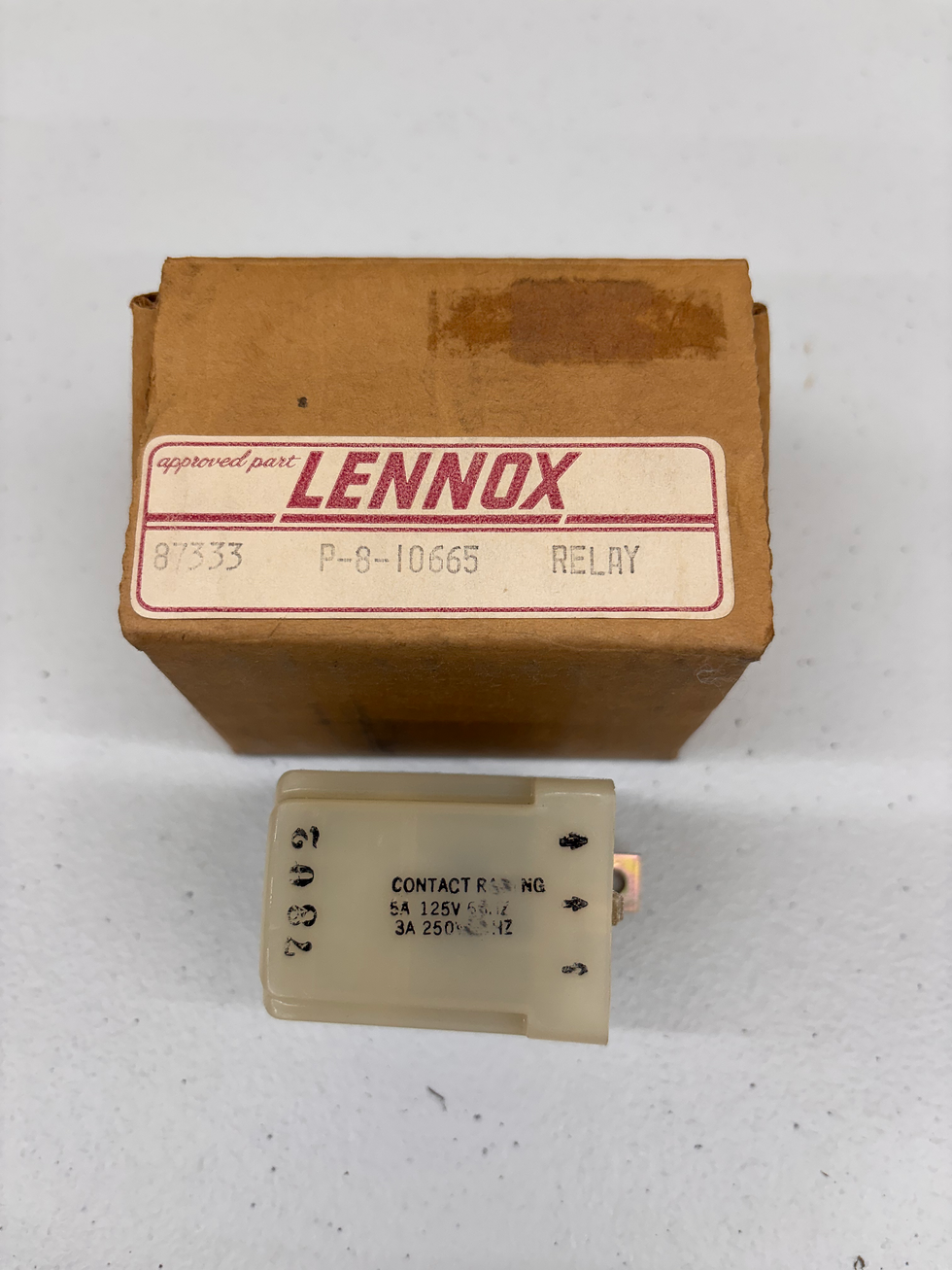 Thumbnail: 87333 Lennox P8-10665 Relay