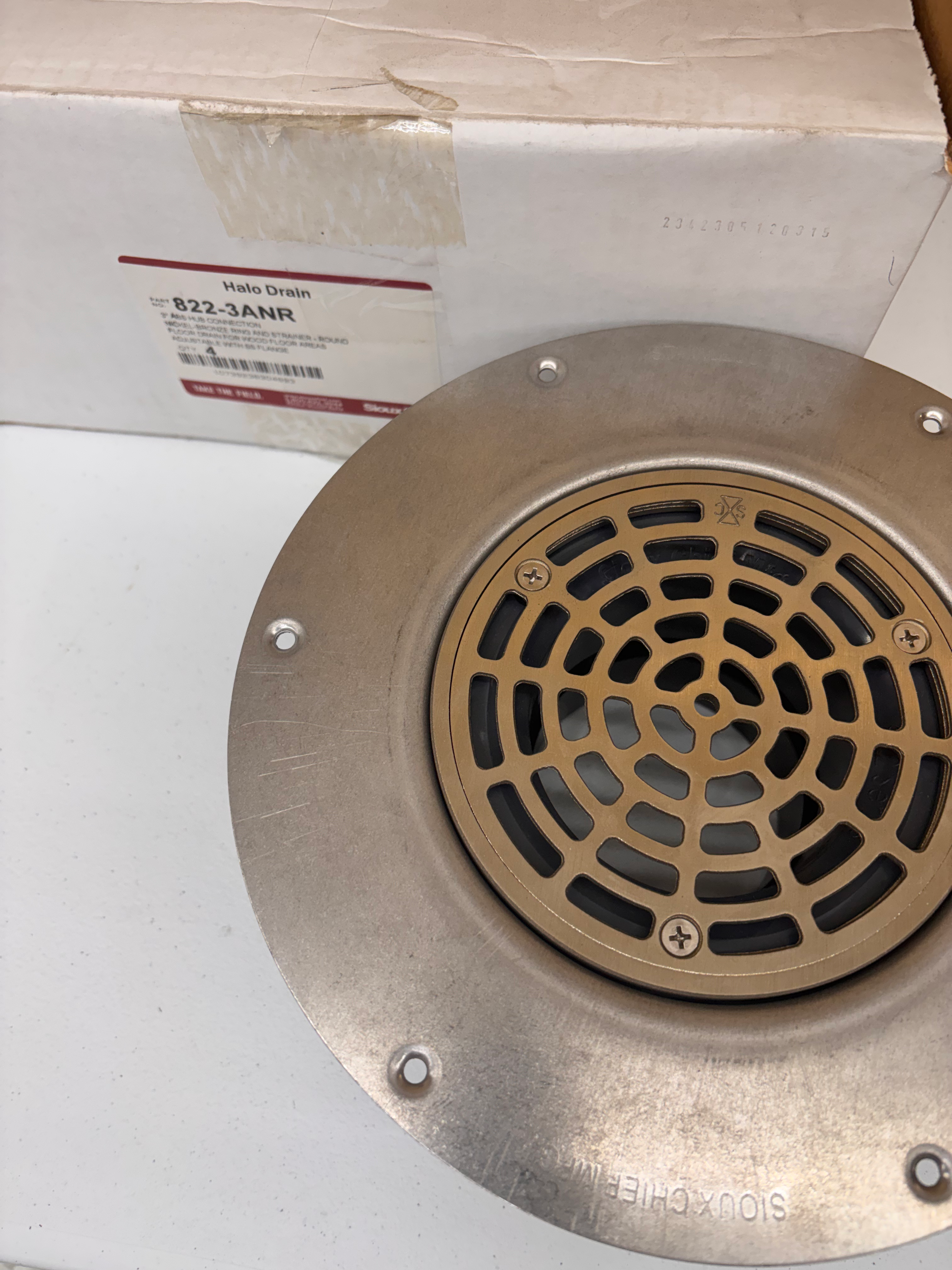 Halo Drain  822-3ANR Sioux Cheif
