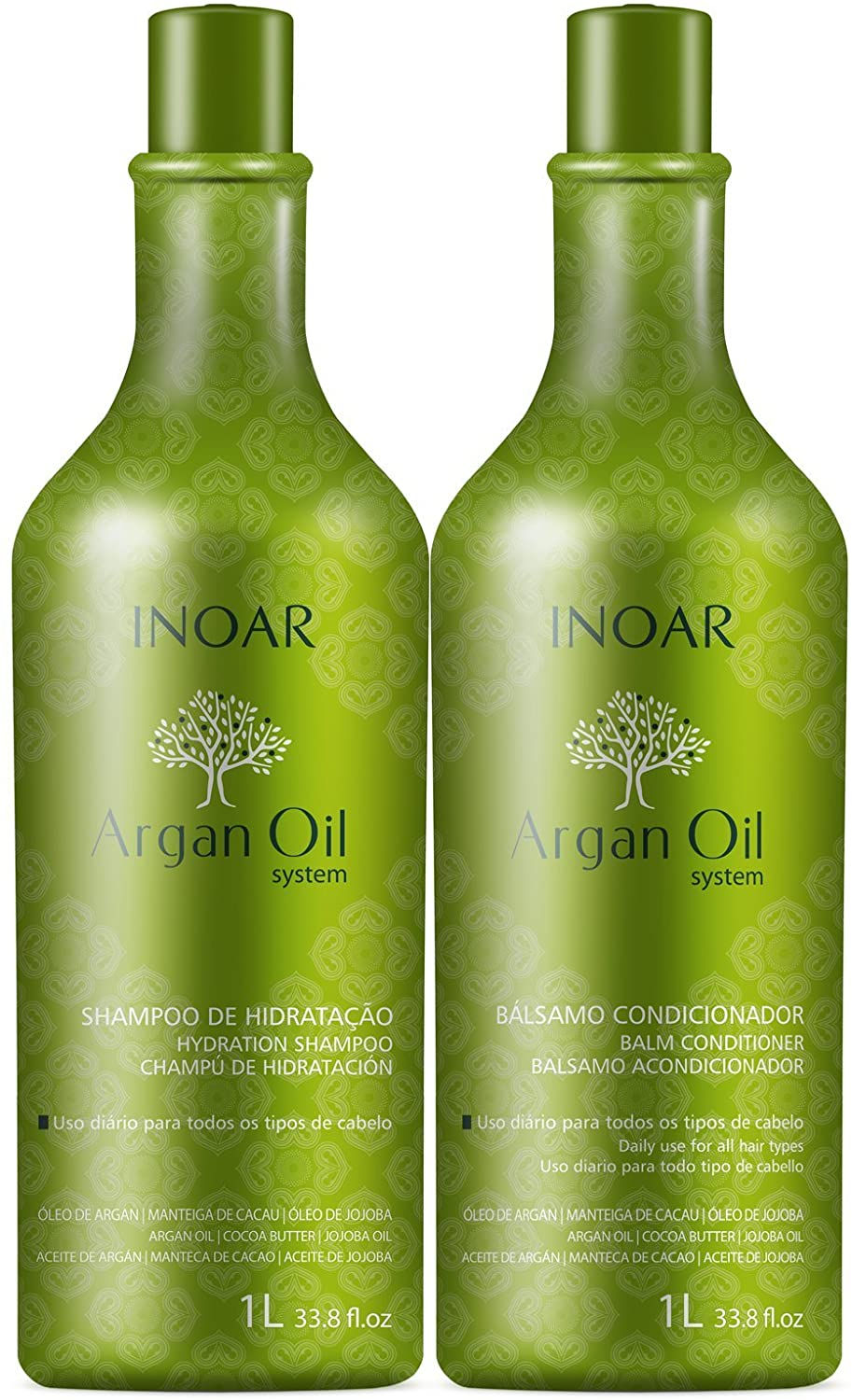 Review e Análise do Kit Shampoo e Condicionador Argan Oil Hidratante Inoar
