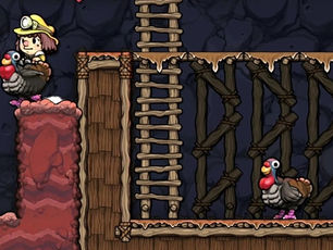 Spelunky 2: como montar um peru