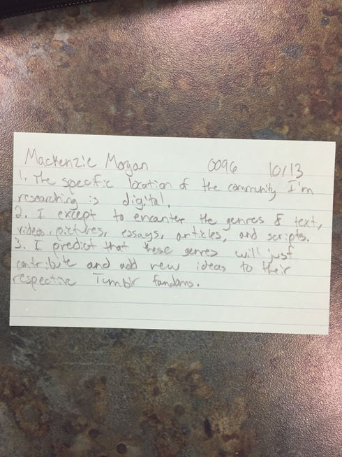 Notecard