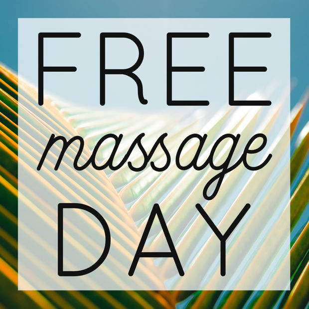 First Thursdays are FREE MASSAGE DAY