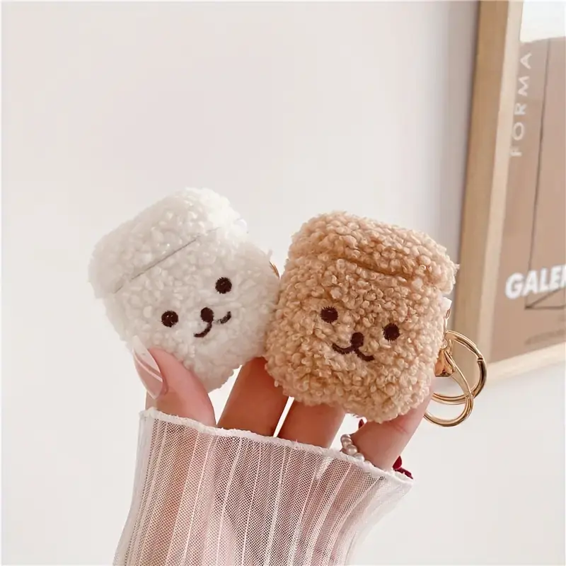 Miniature : Étui de protection pour écouteurs "chien peluche"