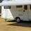 Thumbnail: Caravan Awning Adjustable 6ft to 8ft Upright Poles, in use