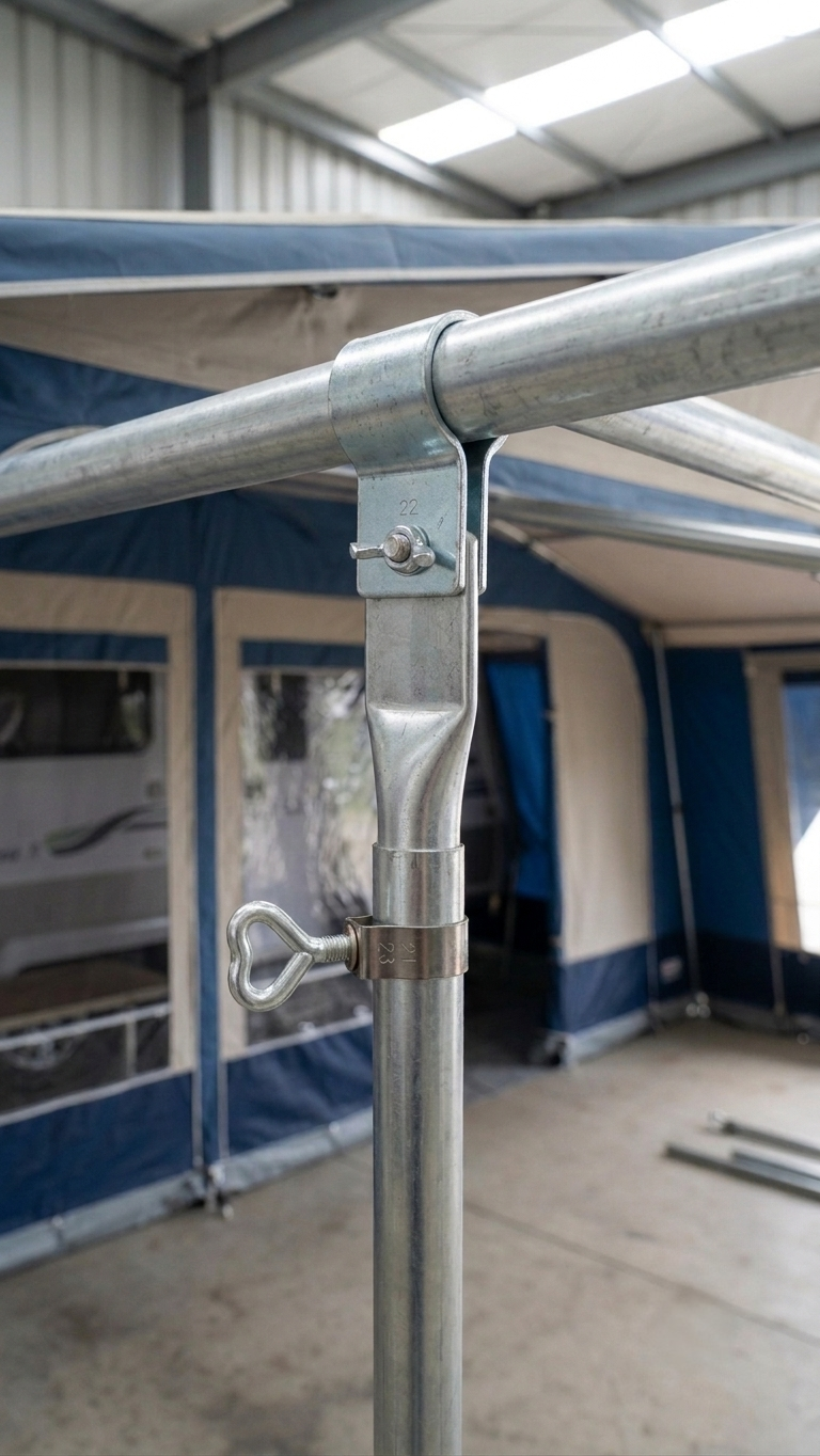 Thumbnail: Ultramatrix awning veranda pole adjustable pole for caravan and camping