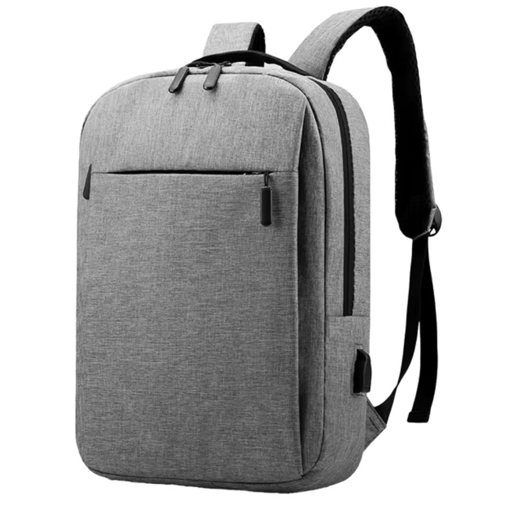 Mochila Urban Tech Backpack Gris – La Solución que se Mueve Contigo