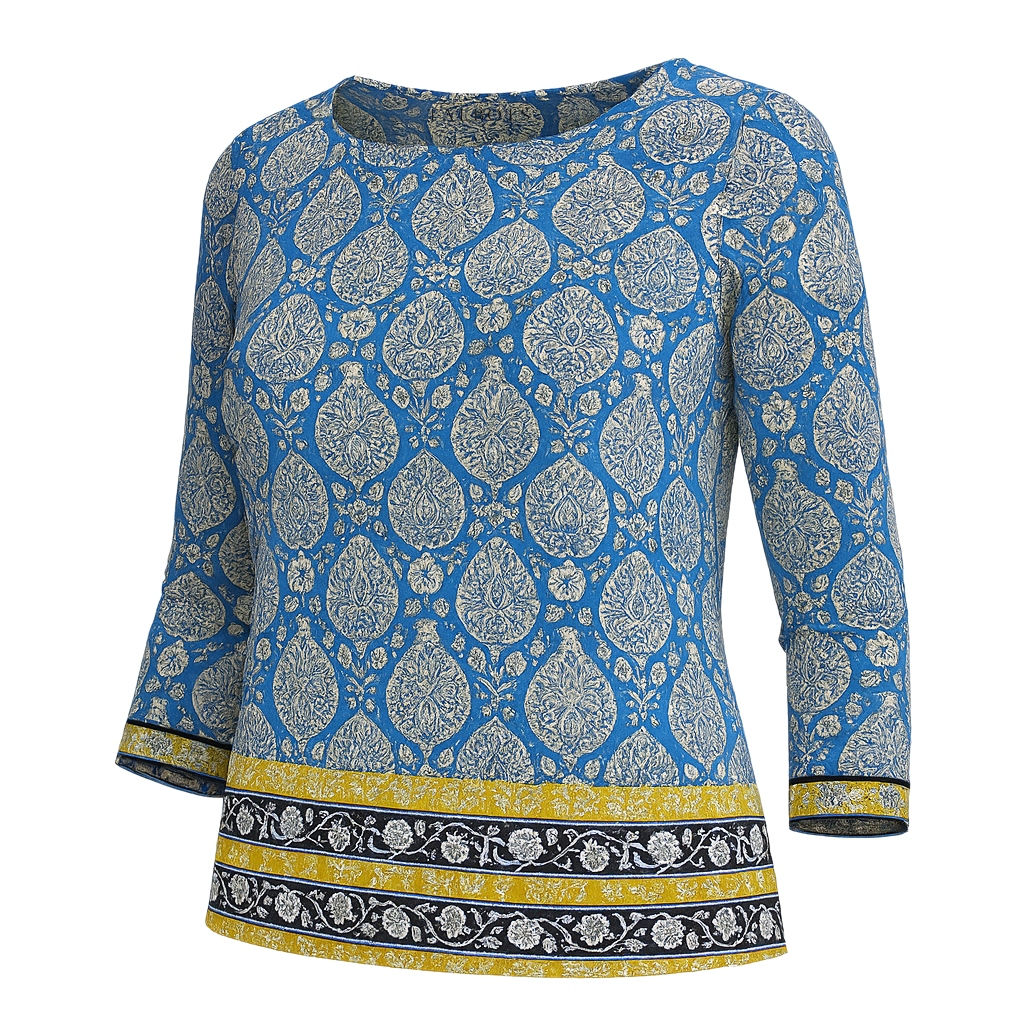 THE TALBOTS TEE |  Blusa Mujer Manga 3/4 Talla Chica Petite Stretch