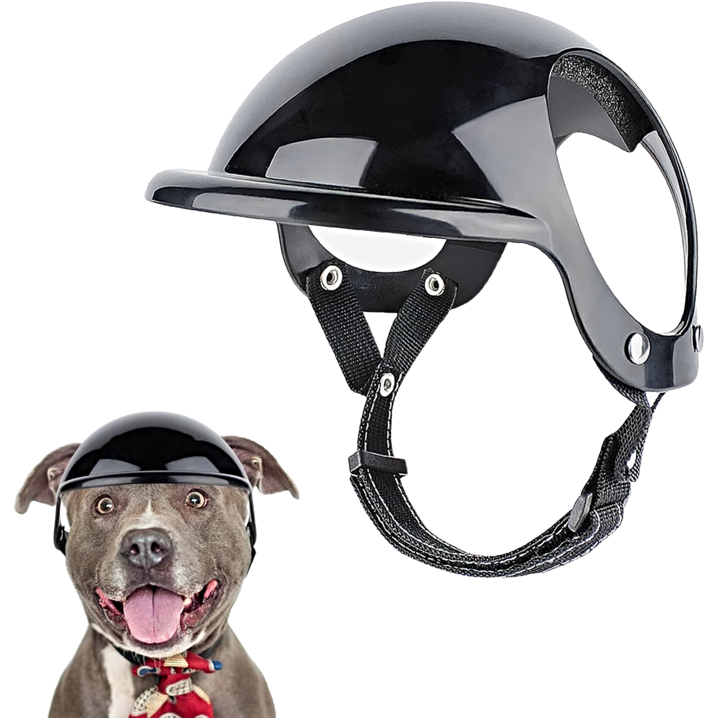 Petz Safety Helmet Casco Protector con Correa Ajustable Tamaño Grande