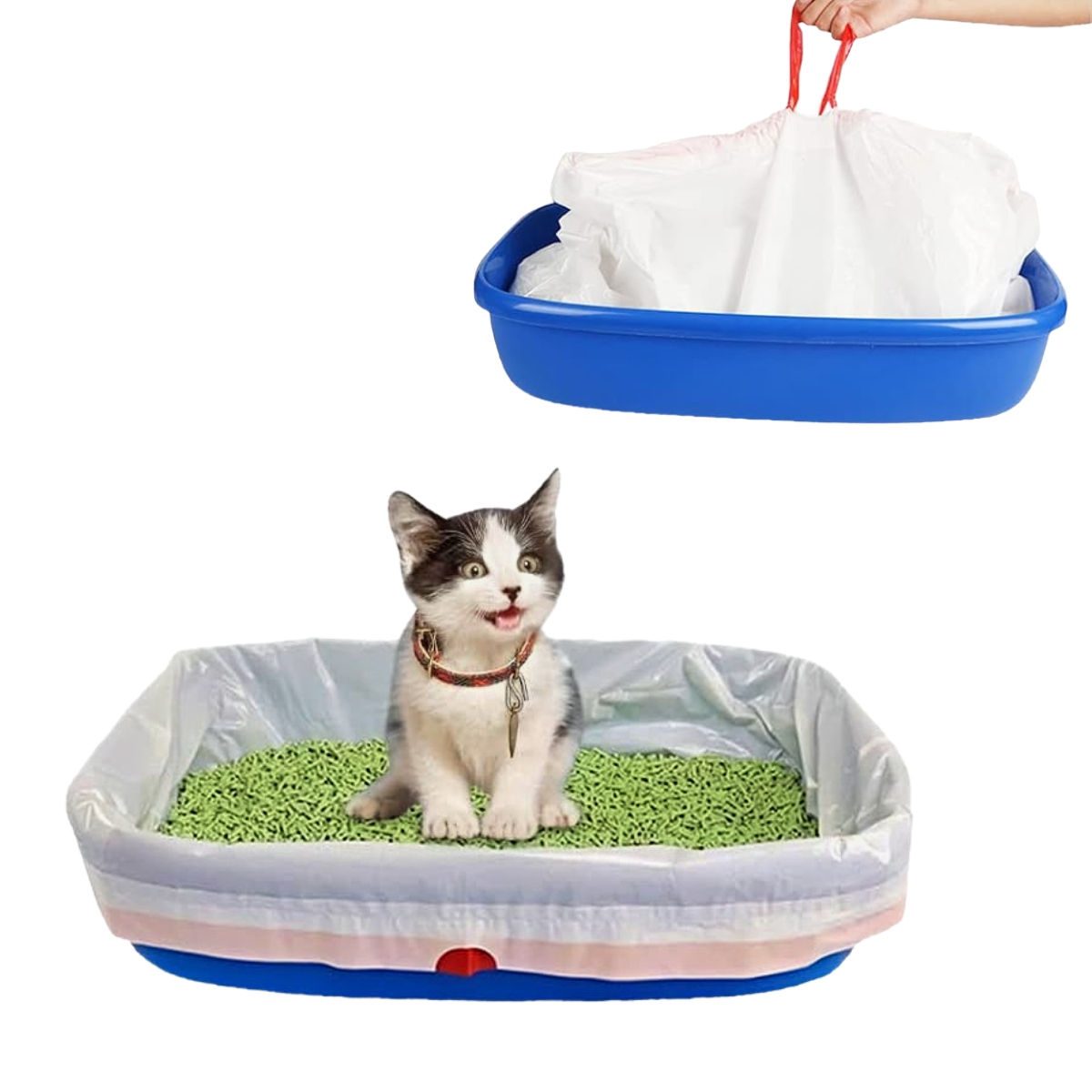 Petz Litter Clean Bolsas Antifugas para Arenero Ultra Resistentes