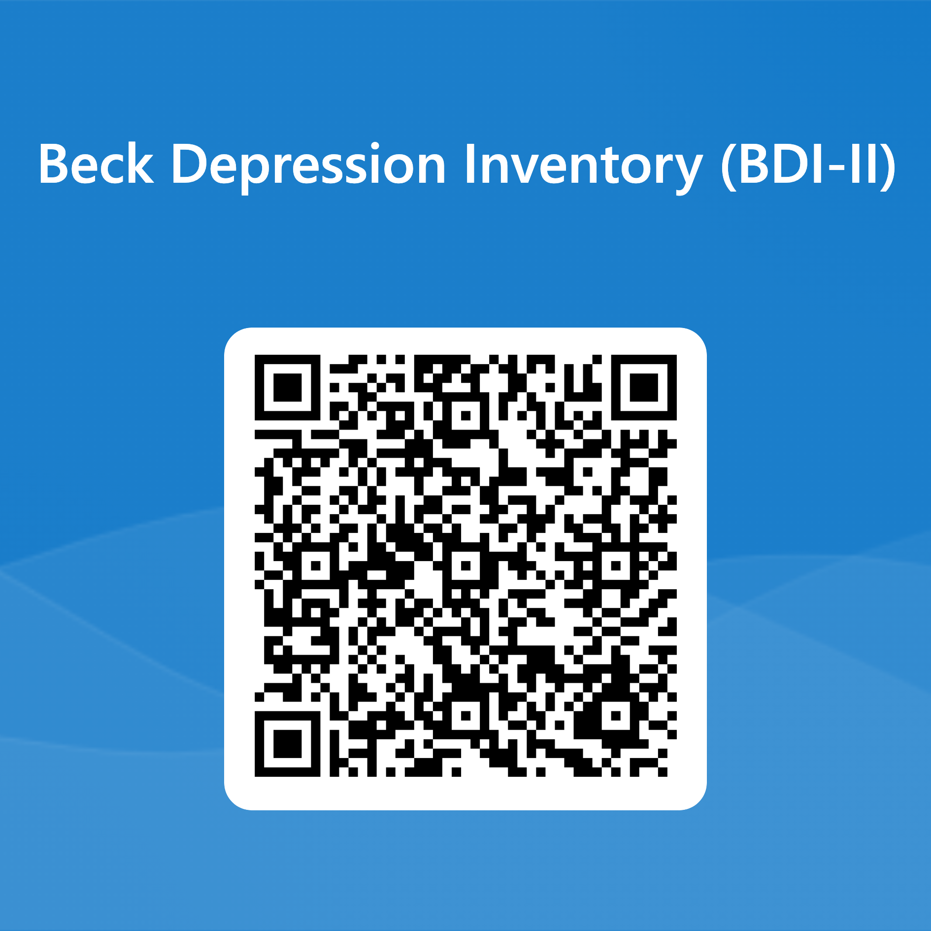 Beck Depression Inventory | my-pwb