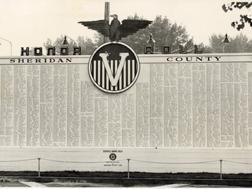 Sheridan Honor Wall - North East Corner of Loucks and Gould.