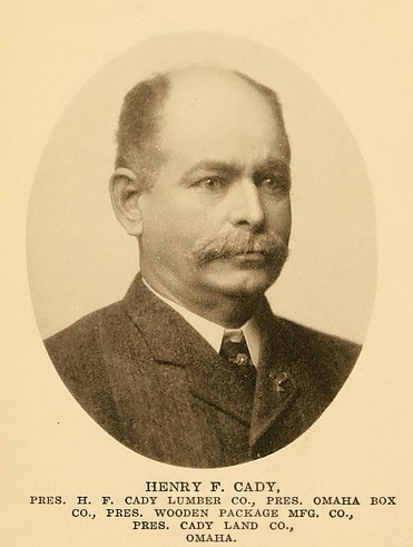 Henry F. Cady from the book "Men of Nebraska".