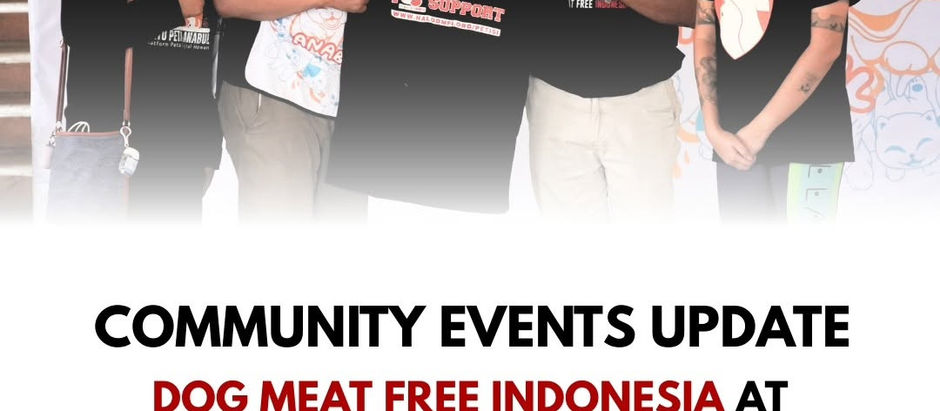 Community Events UpdateDog Meat Free Indonesia at Paw Patrol Satu Peta Anabul 27 April 2025 | Taman Mini Indonesia Indah