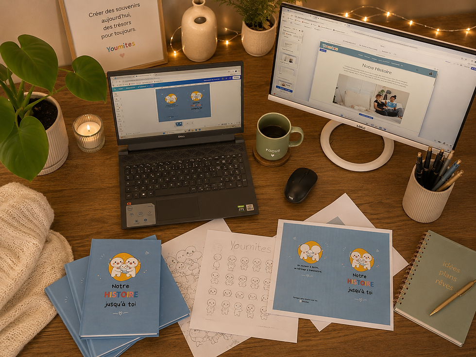 Illustration sur la conception du site Youmites