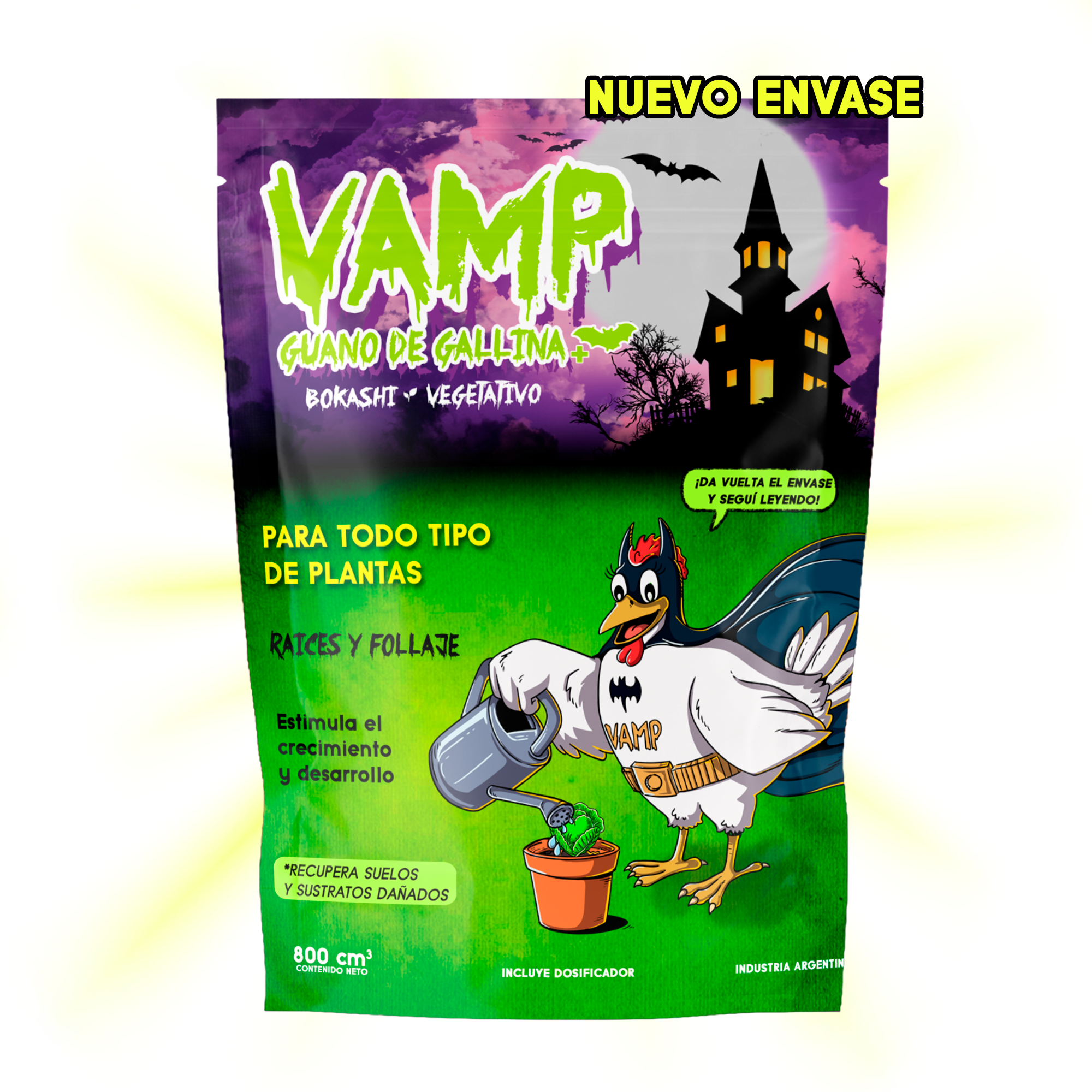 Abono Bokashi Gallina Vegetativo