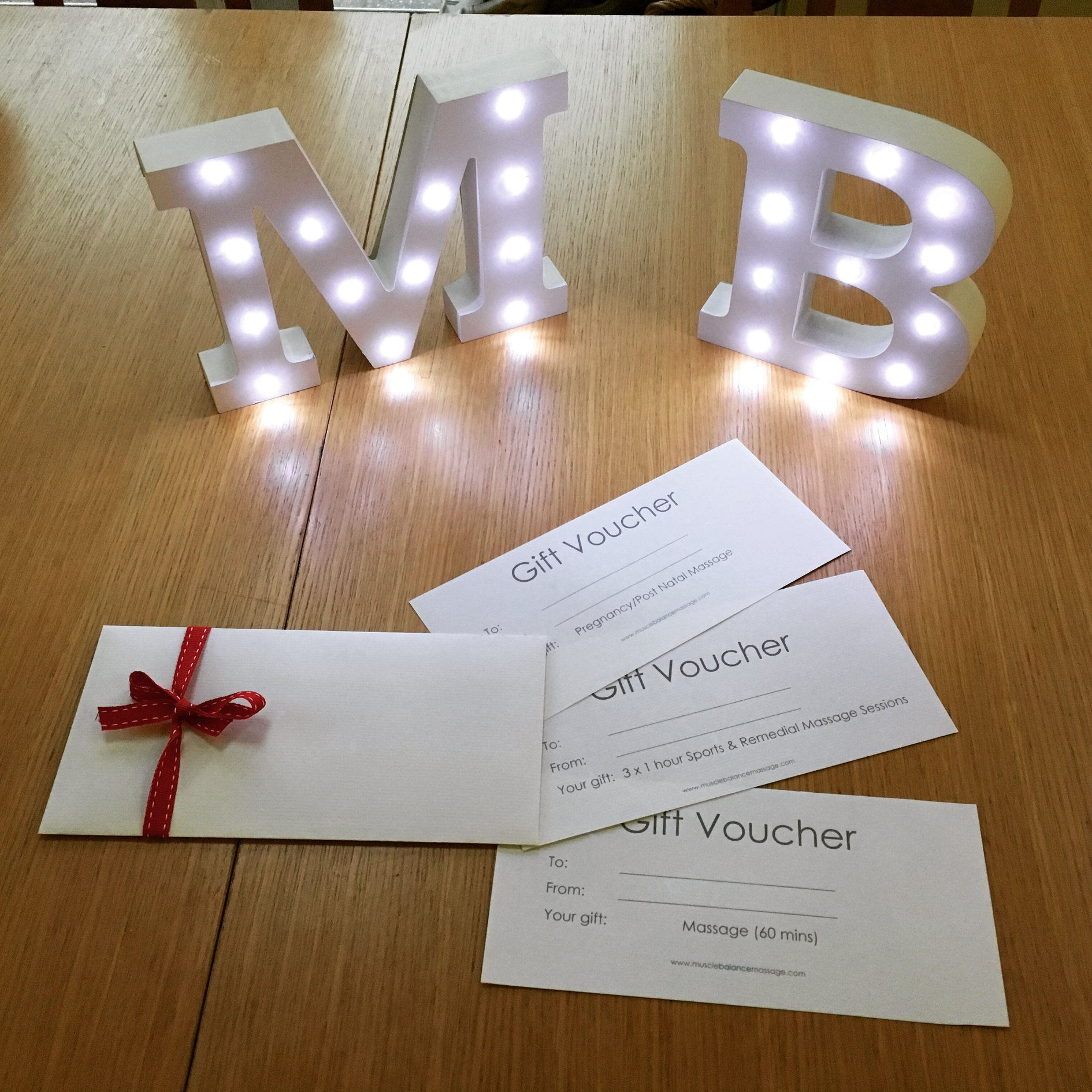 Gift  Voucher £50 - 1 hour treatment - suitable for Sports Massage