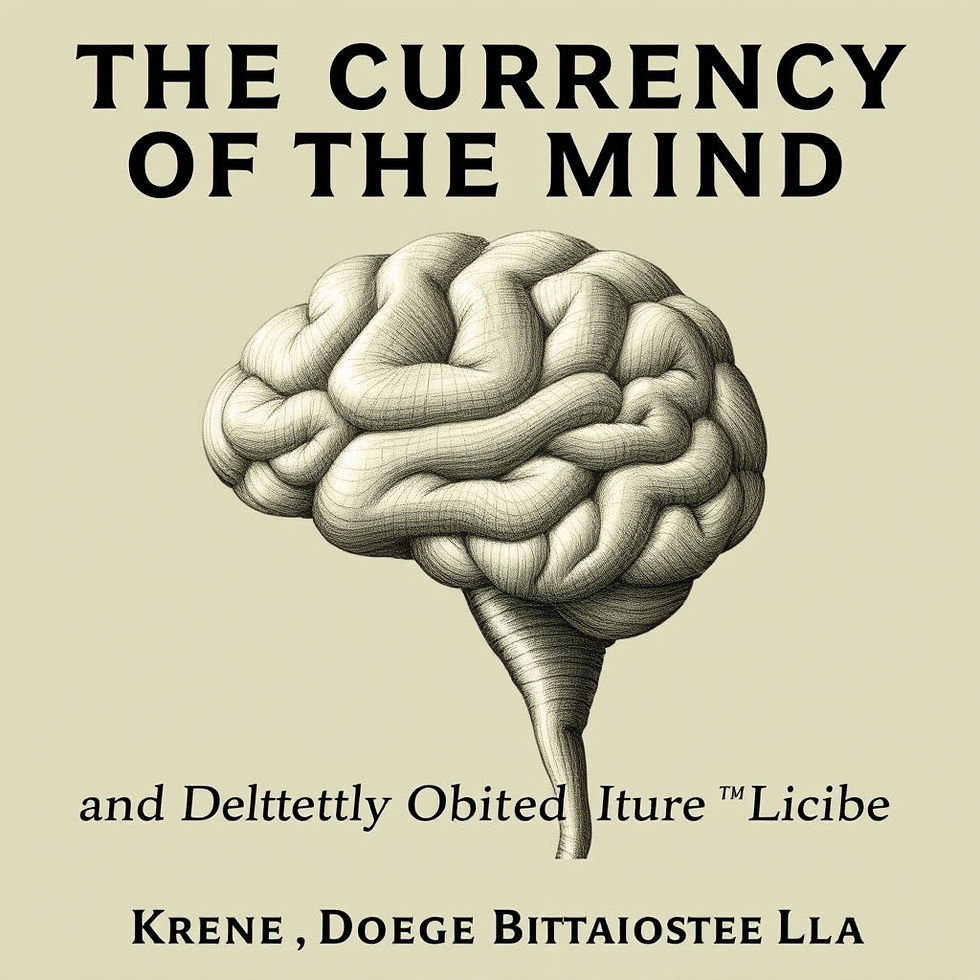 The Currency of the Mind: Kant, Money, and the Death of Objective Value