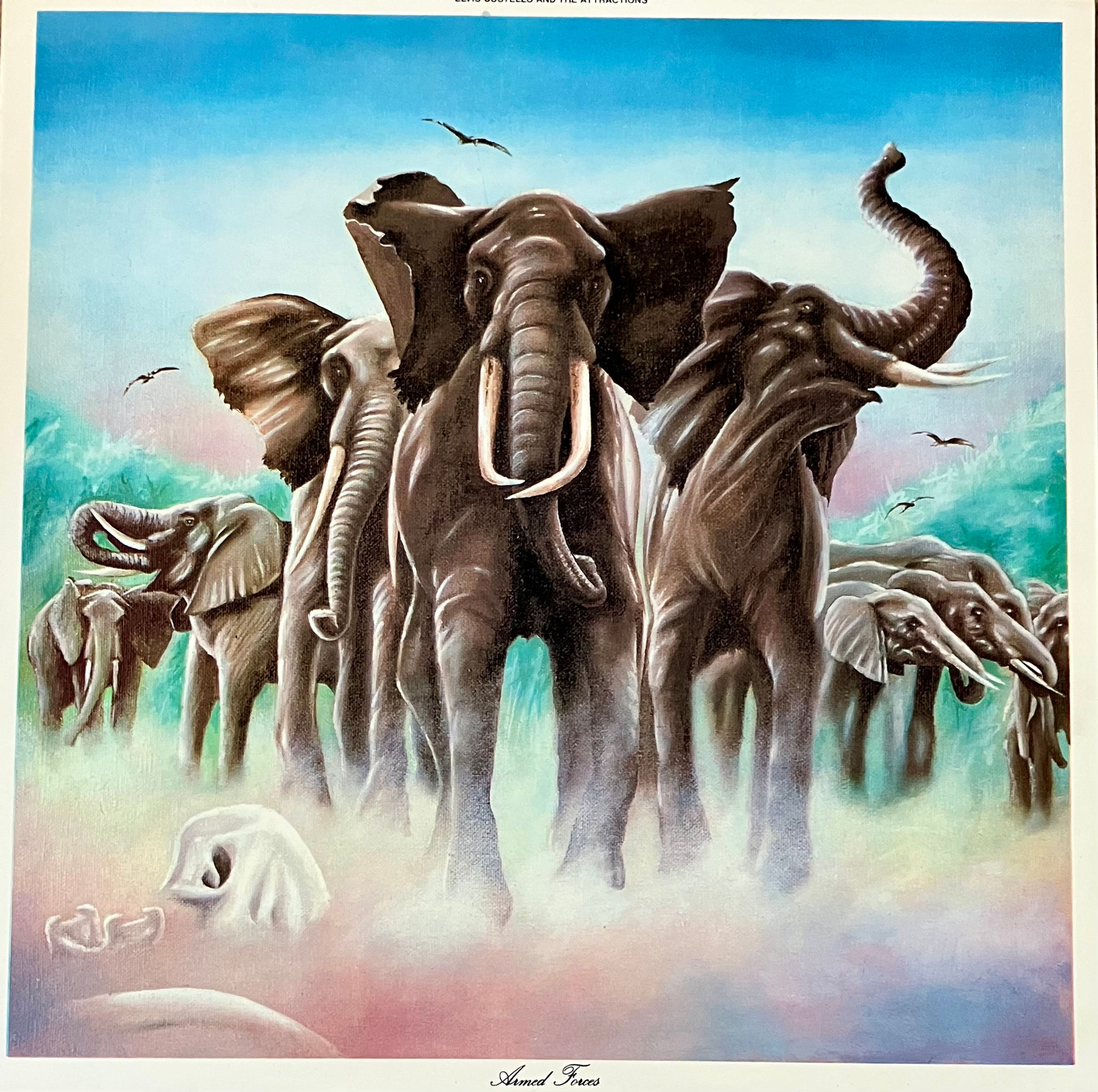 Elvis Costello & The Attractions Armed Forces