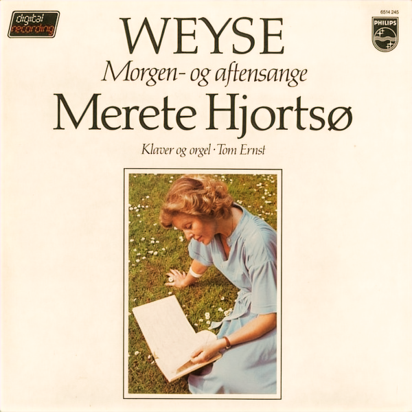 C.E.F. Weyse Merete Hjorts Morgen- Og Aftensange