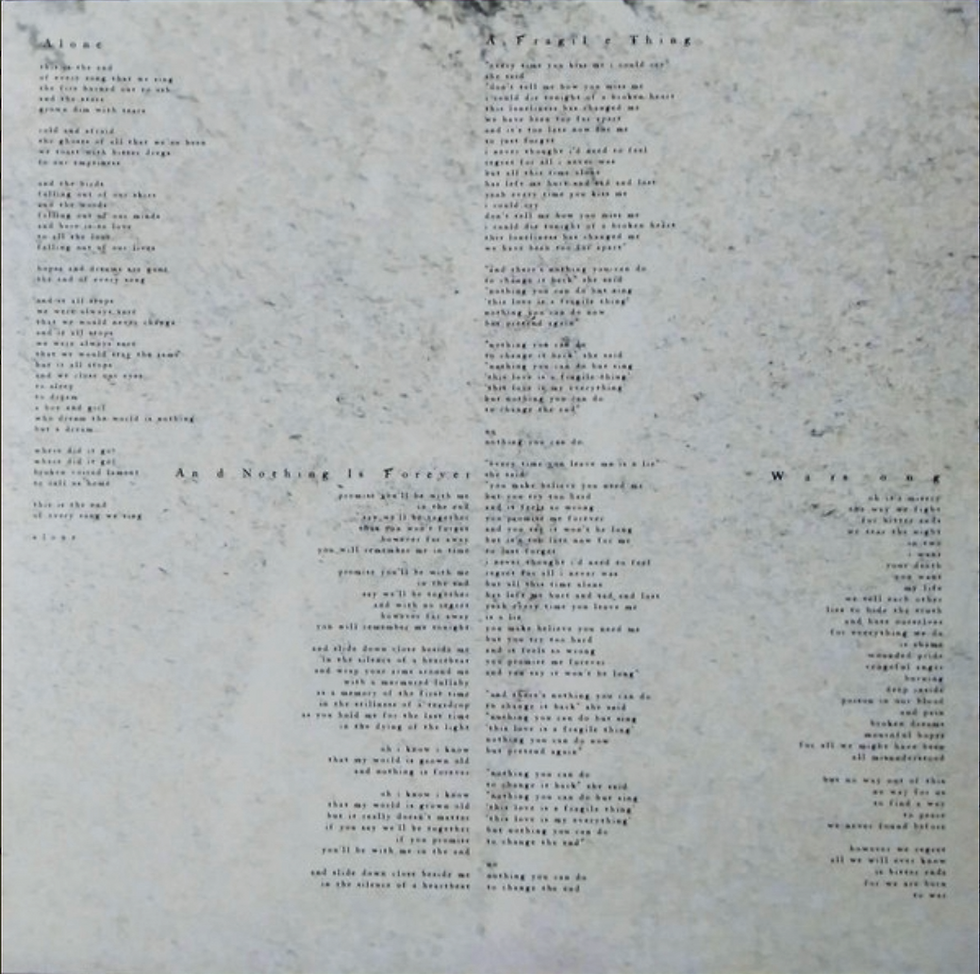 Miniatyrbild: The Cure ‎– Songs Of A Lost World