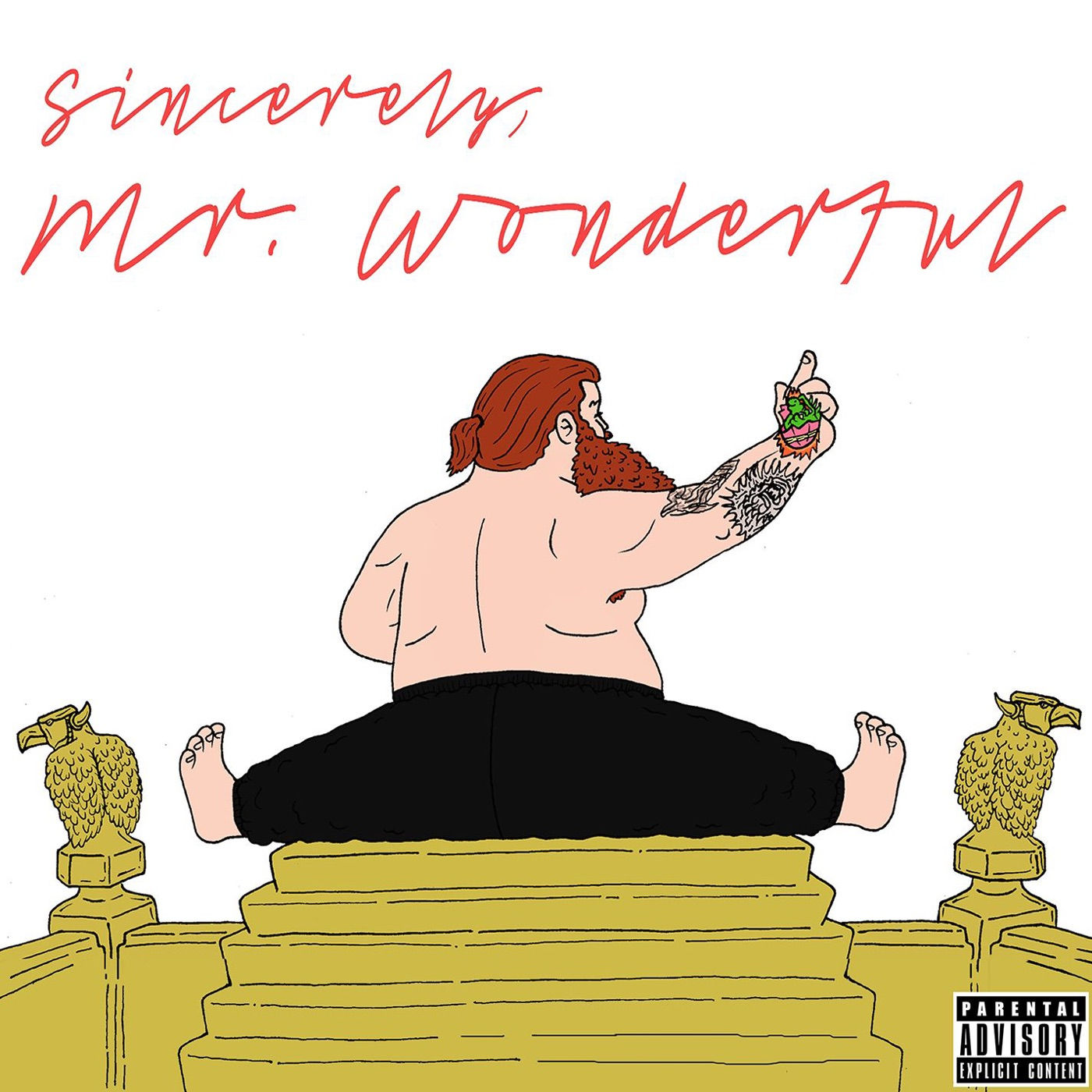 Action Bronson – Mr. Wonderful front cover