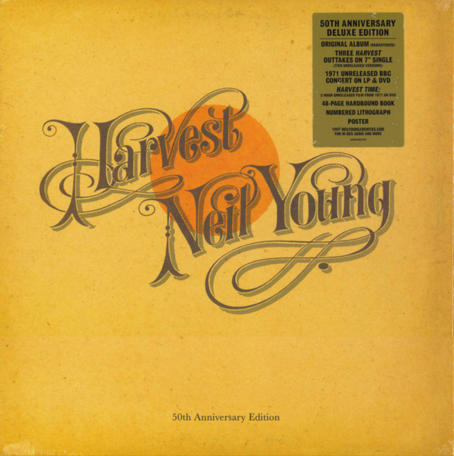 Neil Young – Harvest - Box Set, Deluxe Edition, Numbered, 50th Anniversary Editi