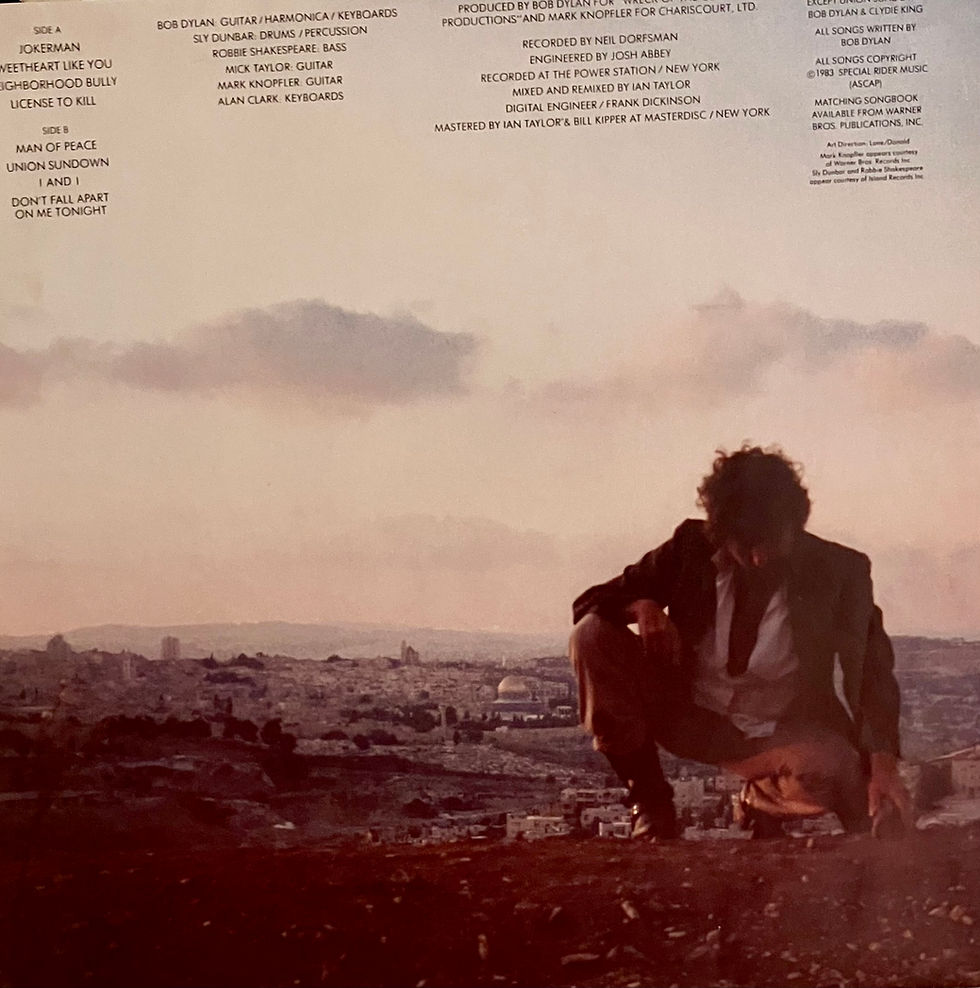 Miniatyrbild: Bob Dylan ‎– Infidels