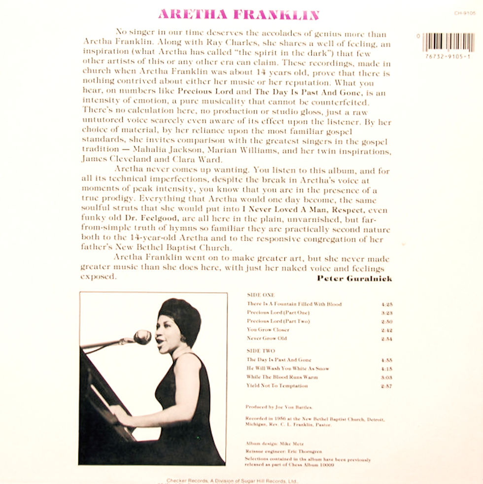 Aretha Franklin – Aretha Gospel