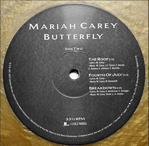 Mariah Carey ‎– Butterfly - 25th Anniversary Edition | Mariah