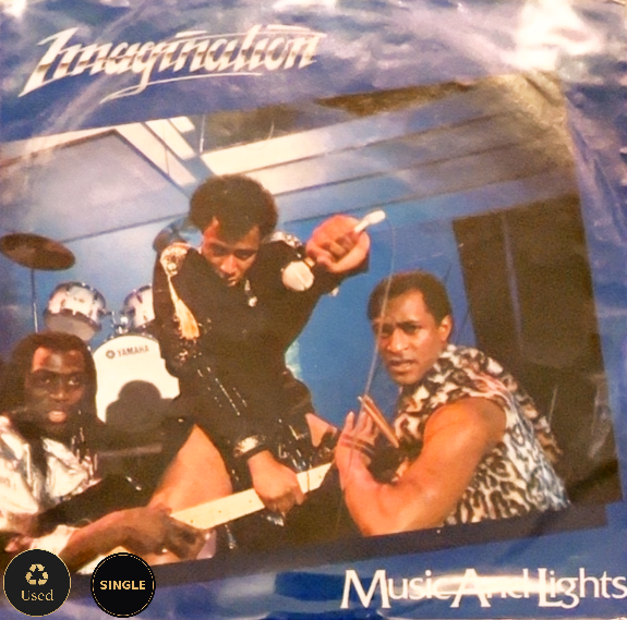 Imagination – Music And Lights front cover with Single and Used badges